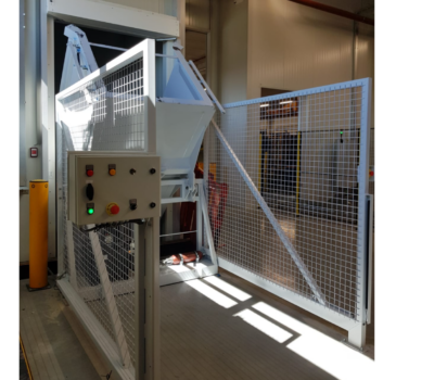 Volautomatische hefkantelinstallatie